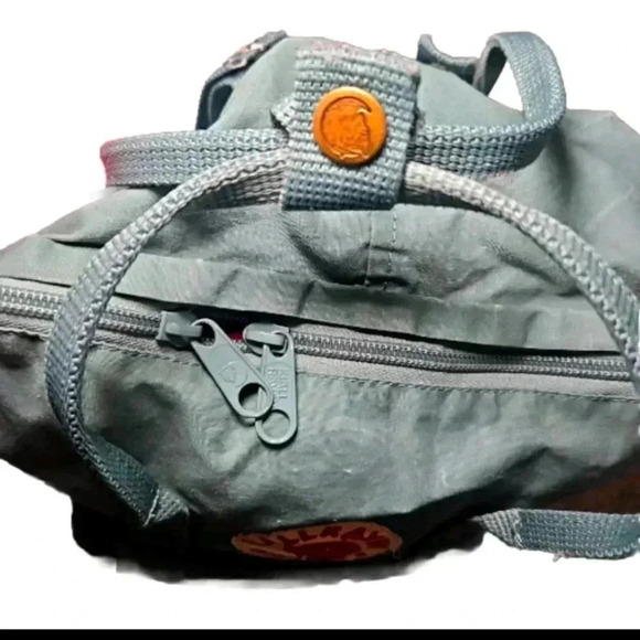 Fjallraven Kånken Light Army Green Mini Classic Scandinavian Travel Backpack main image 10